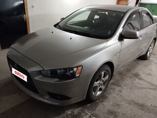 2012 Mitsubishi Lancer X Рестайлинг, серебристый, 650000 рублей, вид 1