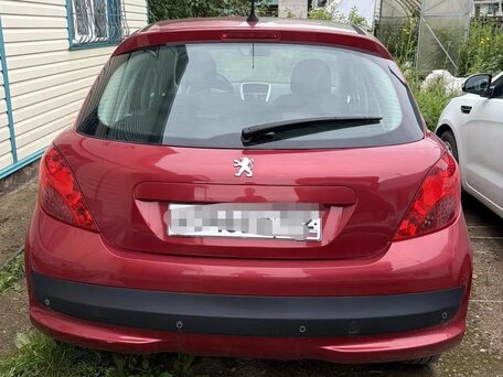 2008 Peugeot 207 I, красный, 430000 рублей, вид 4