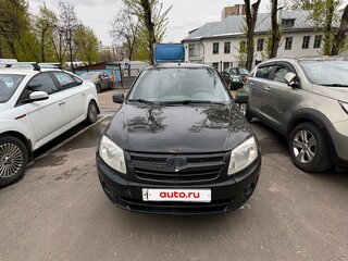 2013 Lada (ВАЗ) Granta I, синий, 350000 рублей, вид 3
