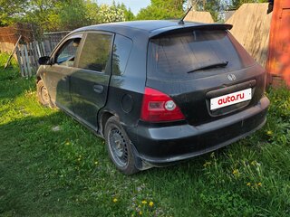 2002 Honda Civic VII, чёрный, 380000 рублей, вид 3