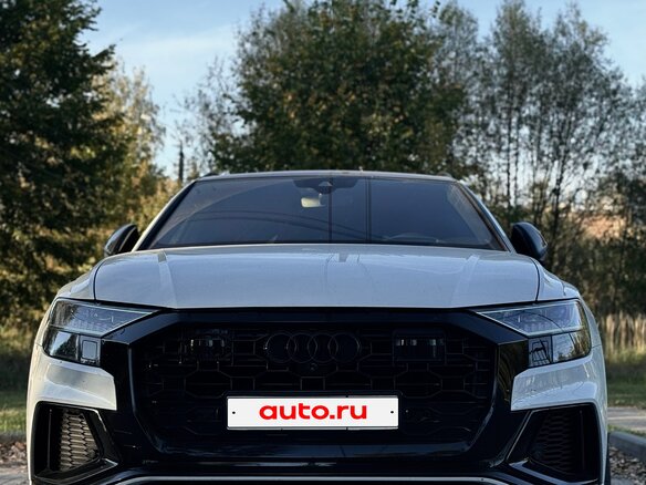 2020 Audi Q8 50 TDI I (4M), белый, 7700000 рублей