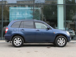 2012 Chery Tiggo (T11) I, синий, 390000 рублей, вид 4