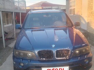 2000 BMW X5 4.4i I (E53), синий, 550000 рублей, вид 1