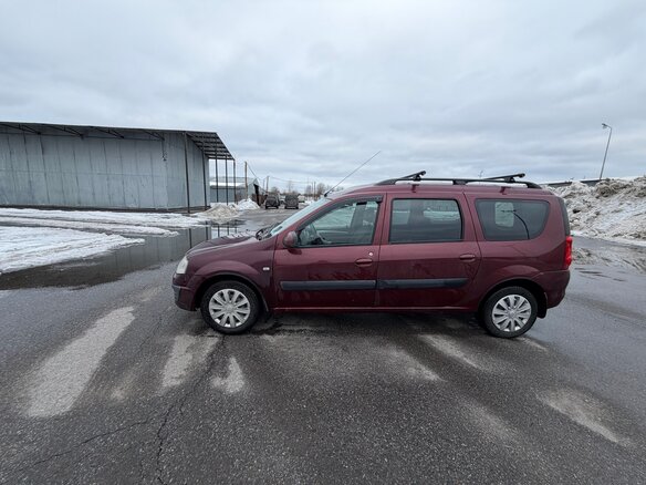 2015 Lada (ВАЗ) Largus I, красный, 620000 рублей - вид 4