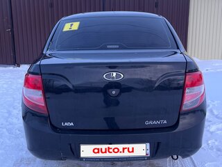 2014 Lada (ВАЗ) Granta I, чёрный, 450000 рублей, вид 5