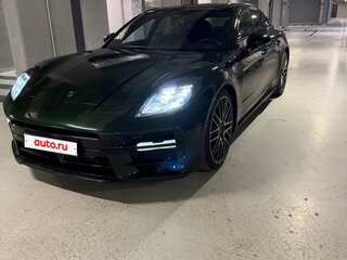 2024 Porsche Panamera Turbo E-Hybrid III, зелёный, 21900000 рублей, вид 3