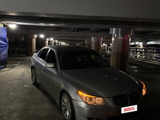2005 BMW 5 серии 525i V (E60/E61), серебристый, 1200000 рублей, вид 3