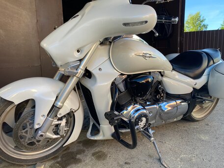 2006 Suzuki Boulevard M109R, белый, 1100000 рублей, вид 2