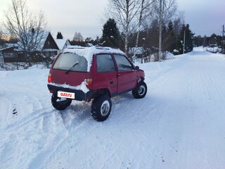 2003 Lada (ВАЗ) 1111 Ока, красный, 99000 рублей, вид 2