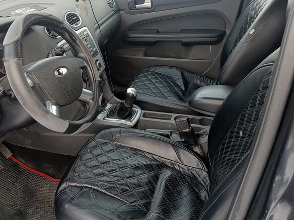 2007 Ford Focus II, чёрный, 380000 рублей - вид 5
