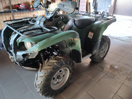 2012 Yamaha Grizzly 550, зелёный, 990000 рублей, вид 1