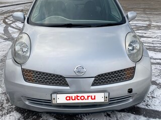 2004 Nissan March III (K12), серебристый, 440000 рублей, вид 3