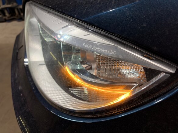 2013 BMW X6 35i I (E71) Рестайлинг, синий - вид 19