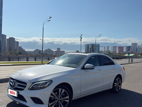 2019 Mercedes-Benz C-Класс 220 d IV (W205) Рестайлинг, белый, 3250000 рублей - вид 13