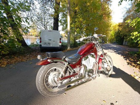 1994 Suzuki Intruder VS800, красный, 350000 рублей, вид 1
