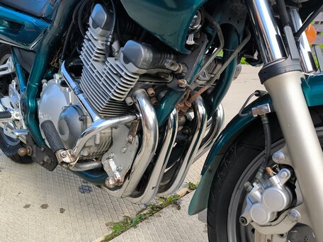 1997 Yamaha XJ900, зелёный, 310000 рублей, вид 5