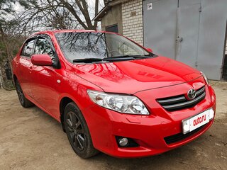 2008 Toyota Corolla AMT X (E140, E150), красный, 900000 рублей, вид 2