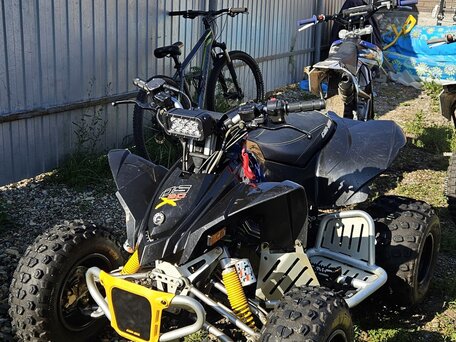 2014 BRP Can-Am DS 90, чёрный, 250000 рублей, вид 2