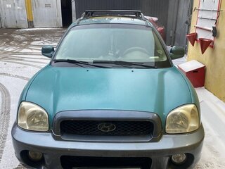 2003 Hyundai Santa Fe I, синий, 330000 рублей, вид 1