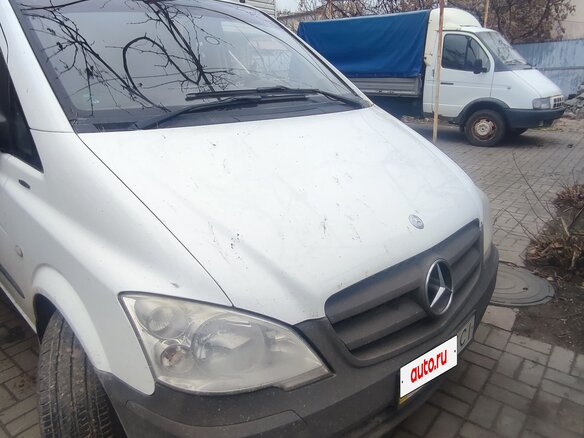 2011 Mercedes-Benz Vito 113 CDI L1 II (W639) Рестайлинг, белый, 1300000 рублей - вид 3