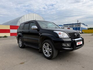 2007 Toyota Land Cruiser Prado 120 Series Рестайлинг, чёрный, 1550000 рублей, вид 3