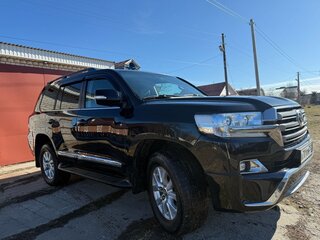 2016 Toyota Land Cruiser 200 Series Рестайлинг 2, чёрный, 4800000 рублей, вид 5