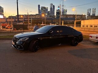 2014 Mercedes-Benz S-Класс 500 Long VI (W222, C217), чёрный, 3100000 рублей, вид 5