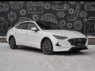 2022 Hyundai Sonata VIII (DN8), белый, 2750000 рублей, вид 3