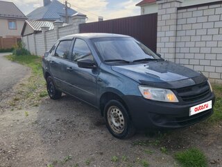 2013 Lada (ВАЗ) Granta I, серый, 370000 рублей, вид 3