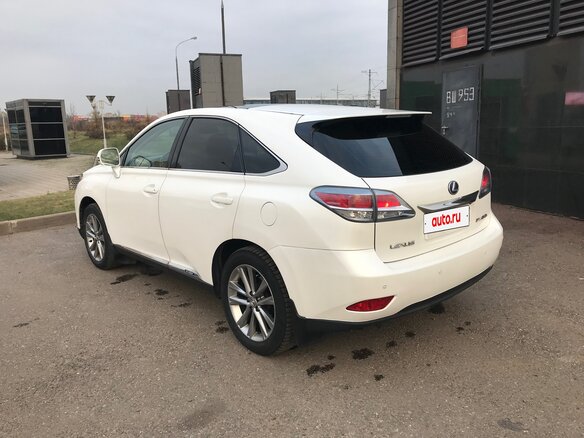 2012 Lexus RX 450h III Рестайлинг, белый, 2300000 рублей - вид 5