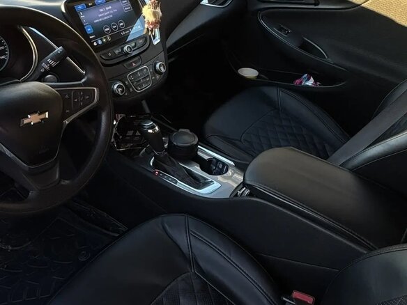 2019 Chevrolet Malibu IX Рестайлинг, чёрный, 1700000 рублей - вид 2
