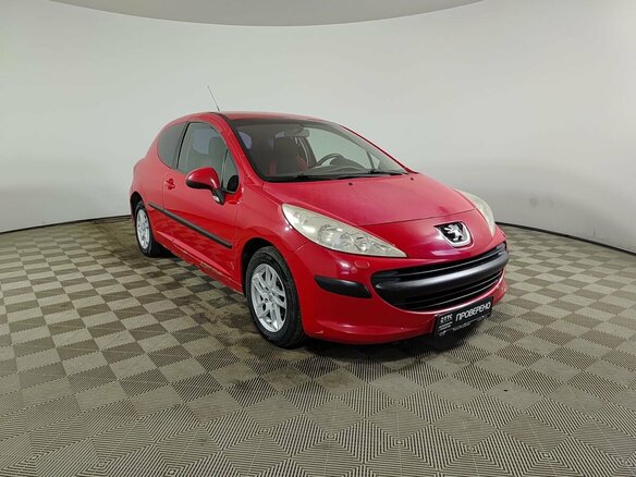 2007 Peugeot 207 I, красный - вид 2