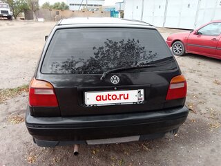 1994 Volkswagen Golf III, чёрный, 215000 рублей, вид 2