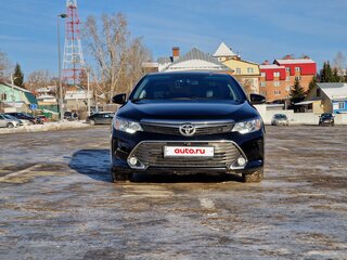 2015 Toyota Camry VII (XV50) Рестайлинг, чёрный, 2250000 рублей, вид 4