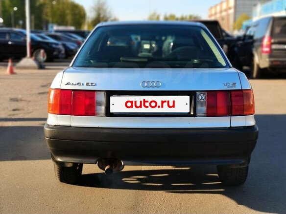 1990 Audi 80 IV (B3), синий, 110000 рублей - вид 4