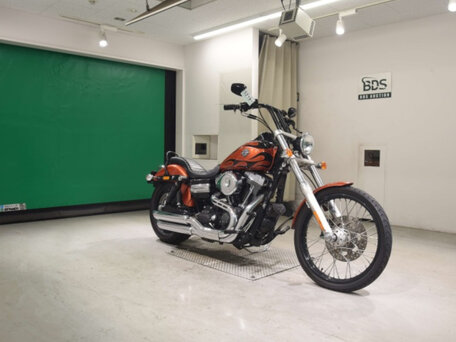 2011 Harley-Davidson Dyna Wide Glide, оранжевый, 600000 рублей, вид 2