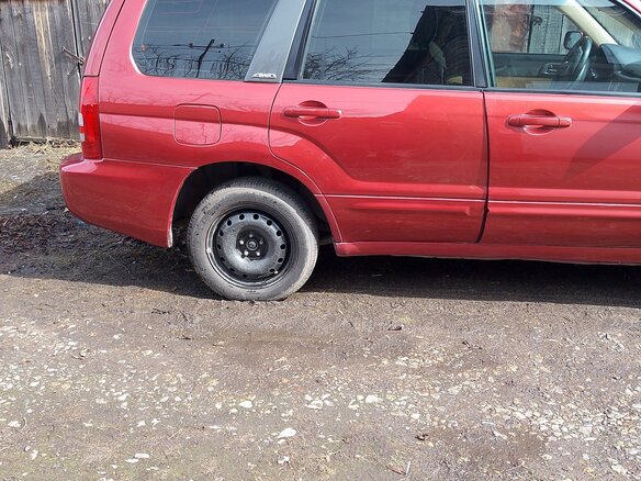 2002 Subaru Forester II, красный, 575000 рублей - вид 1