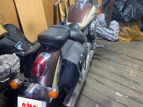 1996 Honda Shadow 750, коричневый, 520000 рублей - вид 1
