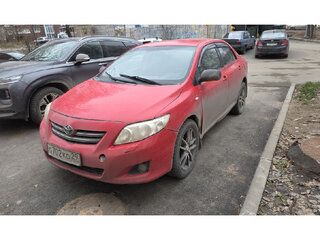 2007 Toyota Corolla AMT X (E140, E150), красный, 350000 рублей, вид 2