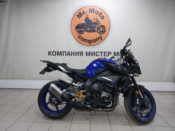 2017 Yamaha MT-10, синий, 1125000 рублей