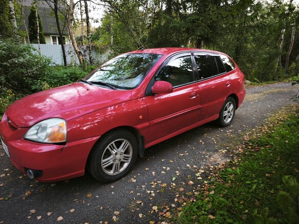 2003 Kia Rio I Рестайлинг, красный, 220000 рублей - вид 2
