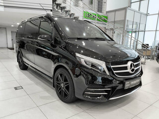 2019 Mercedes-Benz V-Класс Long 220 d длинный III (W447) Рестайлинг, чёрный, 4150000 рублей, вид 3