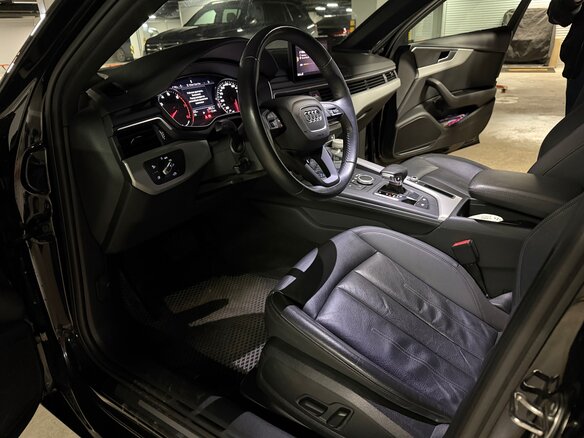 2019 Audi A4 V (B9), чёрный, 2390000 рублей - вид 7