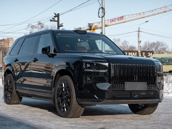 2025 Zeekr 9X 70 kWh, чёрный - вид 1