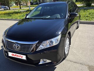 2012 Toyota Camry VII (XV50), чёрный, 1670000 рублей, вид 1
