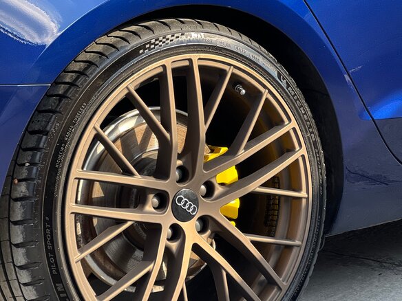 2020 Audi A4 35 TFSI V (B9) Рестайлинг, синий, 3420000 рублей - вид 15
