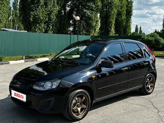 2013 Lada (ВАЗ) Kalina II, синий, 420000 рублей, вид 2