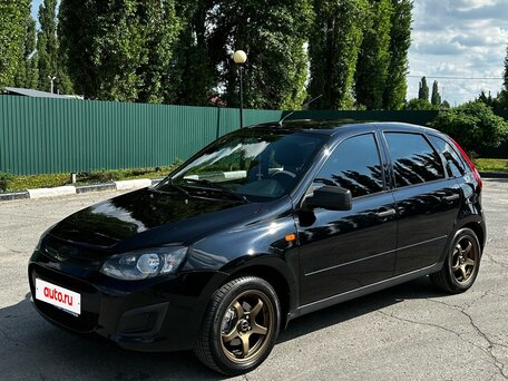 2013 Lada (ВАЗ) Kalina II, синий, 420000 рублей, вид 2