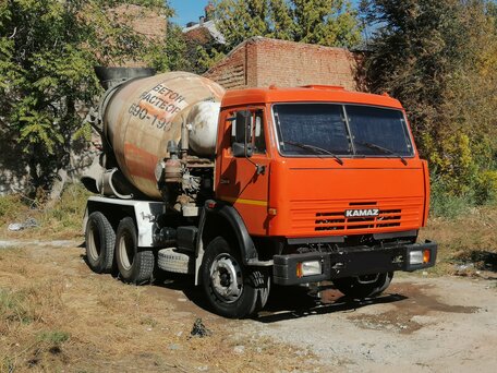2007 КамАЗ Автобетоносмеситель, оранжевый, 830000 рублей, вид 1