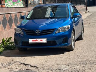 2011 Toyota Corolla X (E140, E150) Рестайлинг, синий, 920000 рублей, вид 1